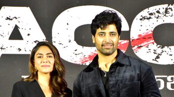 Photos: Adivi Sesh, Mrunal Thakur, Anurag Kashyap and others grace the teaser launch of Dacoit