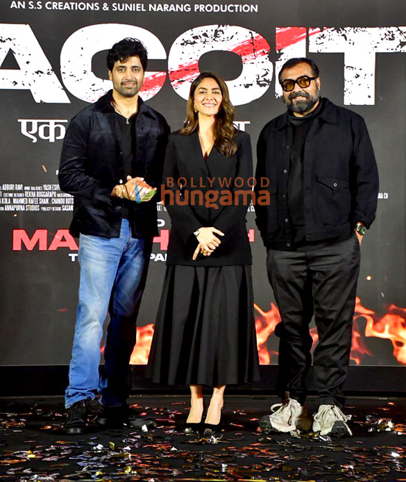 photos adivi sesh mrunal thakur anurag kashyap and others grace the teaser launch of dacoit 8