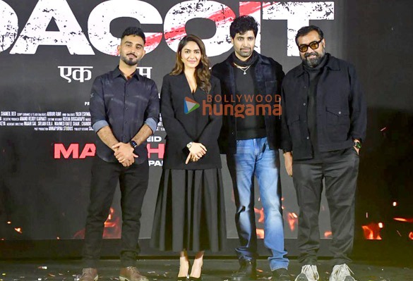 photos adivi sesh mrunal thakur anurag kashyap and others grace the teaser launch of dacoit