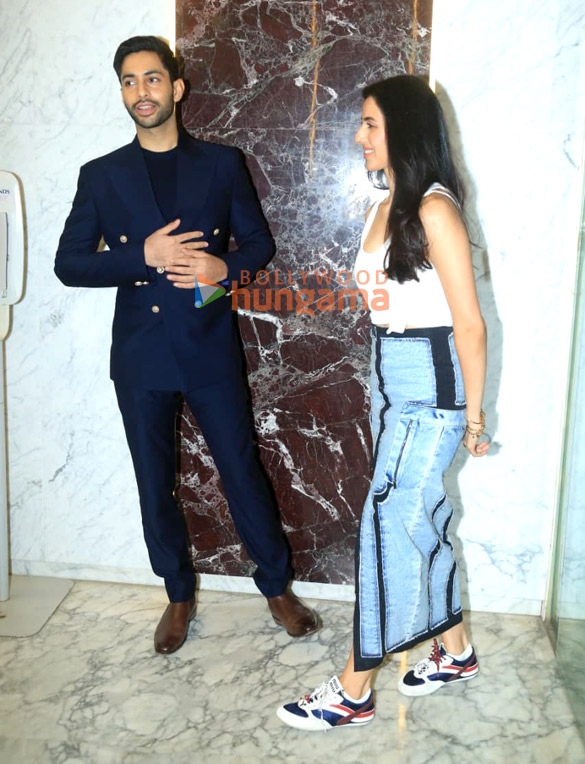 Photos: Agastya Nanda and Simar Bhatia snapped promoting Ikkis