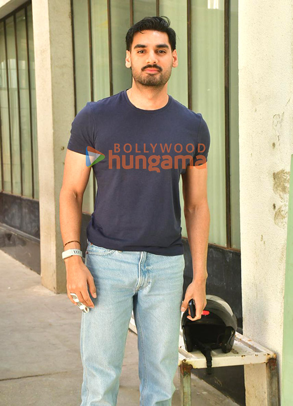 Photos: Ahan Shetty snapped in Juhu
