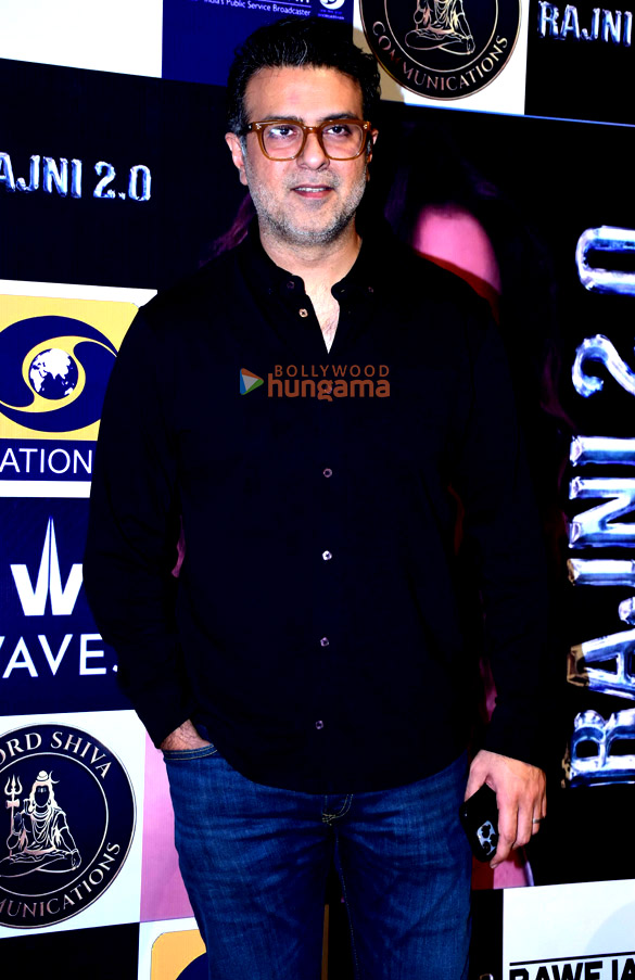 photos anupam kher raju singh karan razdan harman baweja and others snapped at the rajni 2 0 press conference 3 2