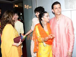 Photos: Hrithik Roshan and Saba Azad and others snapped in Bandra