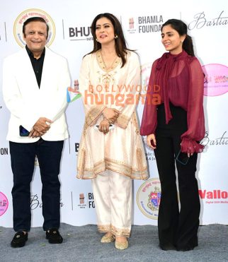 Photos: Kajol, Rani Mukerji, Amruta Fadnavis and others snapped at Bhamla Foundation’s Empower To Educate event in Bandra, Mumbai