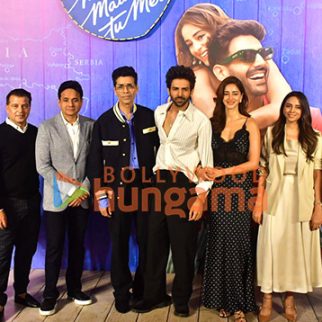 Photos: Kartik Aaryan, Ananya Panday, Karan Johar and others grace the trailer launch of Tu Meri Main Tera Main Tera Tu Meri