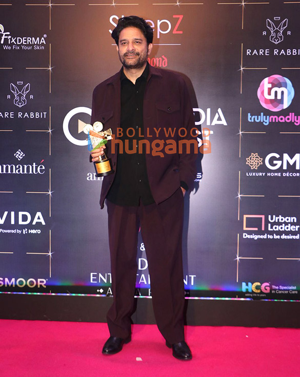 photos kriti sanon ameesha patel ahaan panday aneet padda elnaaz norouzi sanjeeda sheikh and others grace the red carpet and awards ceremony of bollywood hungama ott india fest 2025 00 17