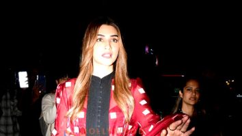Photos: Kriti Sanon and Vicky Kaushal snapped in Bandra
