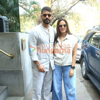 Photos: Neha Dhupia and Angad Bedi snapped in Bandra