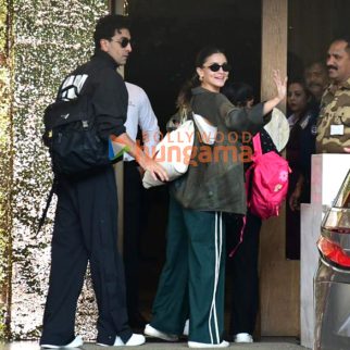 Photos: Ranbir Kapoor, Alia Bhatt and Ram Charan snapped at Kalina airport
