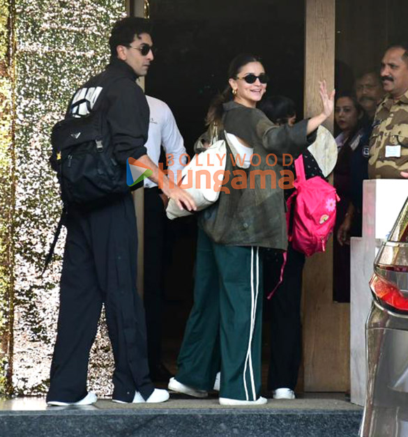 Photos: Ranbir Kapoor, Alia Bhatt and Ram Charan snapped at Kalina airport Photos: Ranbir Kapoor, Alia Bhatt and Ram Charan snapped at Kalina airport