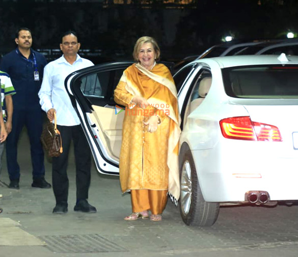 photos salim khan sushila charak and helen snapped at arbaaz khan and sshura khans marriage anniversary 1