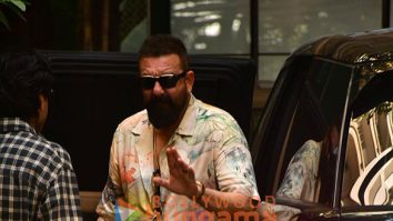Photos: Sanjay Dutt snapped in Juhu