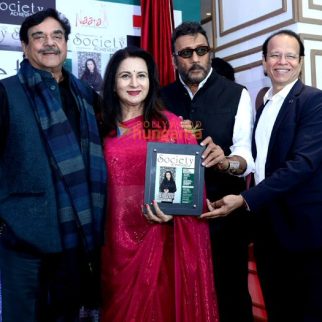 Photos: Shatrughan Sinha, Jackie Shroff and Ashok Dhamankar unveil Poonam Dhillon’s society achievers cover