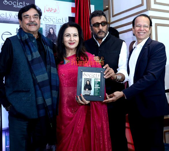Photos: Shatrughan Sinha, Jackie Shroff and Ashok Dhamankar unveil Poonam Dhillon’s society achievers cover Photos: Shatrughan Sinha, Jackie Shroff and Ashok Dhamankar unveil Poonam Dhillon’s society achievers cover