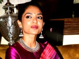 Photos: Sobhita Dhulipala snapped attending the Aadyam Handmade event in BKC