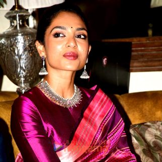 Photos: Sobhita Dhulipala snapped attending the Aadyam Handmade event in BKC