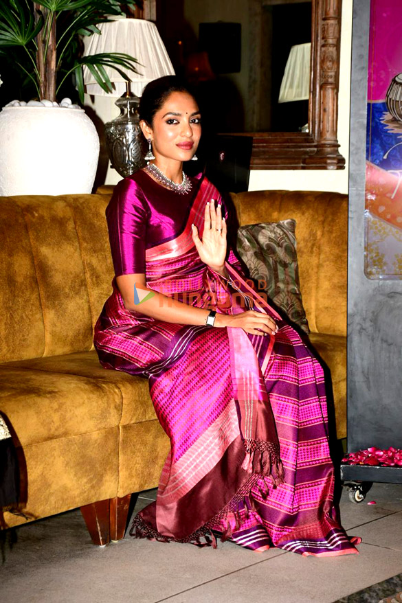 photos sobhita dhulipala snapped attending the aadyam handmade event in bkc 6