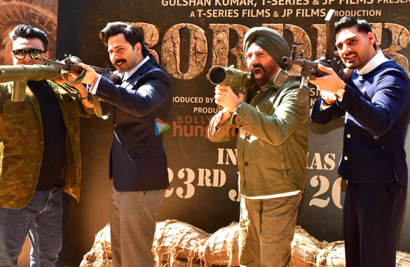 photos sunny deol varun dhawan ahan shetty and others grace the trailer launch of border 2 4