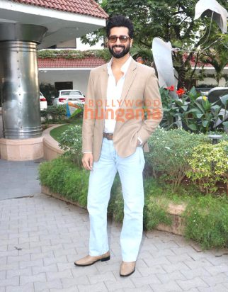 Photos: Vicky Kaushal, Raghav Juyal, Ishaan Khatter, Aditya Roy Kapur and Vishal Jethwa snapped at a pre-Christmas party