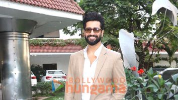 Photos: Vicky Kaushal, Raghav Juyal, Ishaan Khatter, Aditya Roy Kapur and Vishal Jethwa snapped at a pre-Christmas party