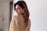 Kriti Sanon in a dreamy beige saree
