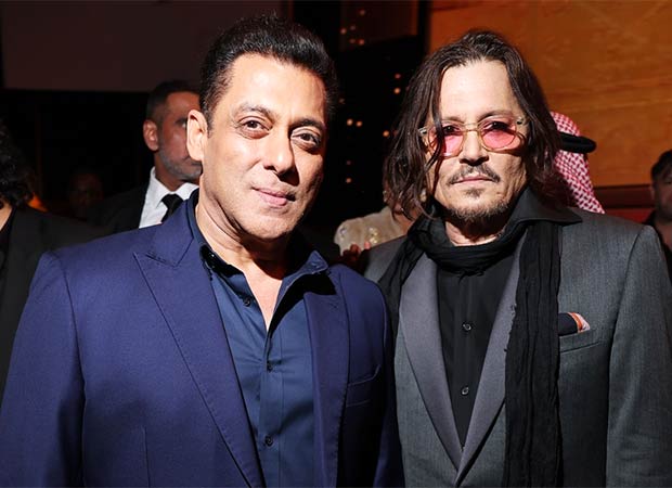 Salman Khan and Johnny Depp share a frame at Red Sea Film Festival