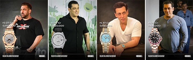 Did you know Salman Khan owns a watch collection worth Rs. 113 crores? From Patek Philippe to Bugatti-Inspired Jacob & Co. to Rolex, here’s a glimpse of it