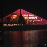 BREAKING: Mumbai’s BIGGEST birthday billboard – Being Human lights up Sea Link for Salman Khan’s 60th, an honour reserved for the RARE few