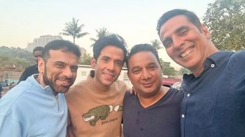 Akshay Kumar, Ahmed Khan and team wrap up year-end shoot of Welcome to the Jungle, Tusshar Kapoor drops BTS photo!