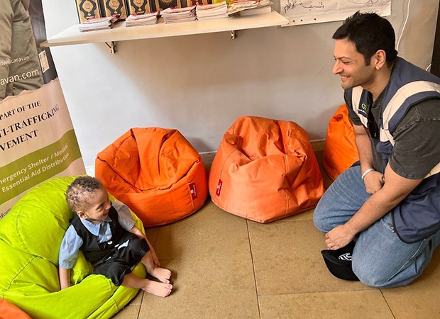 Ali Fazal appointed International Goodwill Ambassador for goodwill caravan; meets displaced families from Gaza in Egypt