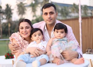 Shraddha Arya reveals faces of her twins on their first birthday, shares adorable family moments