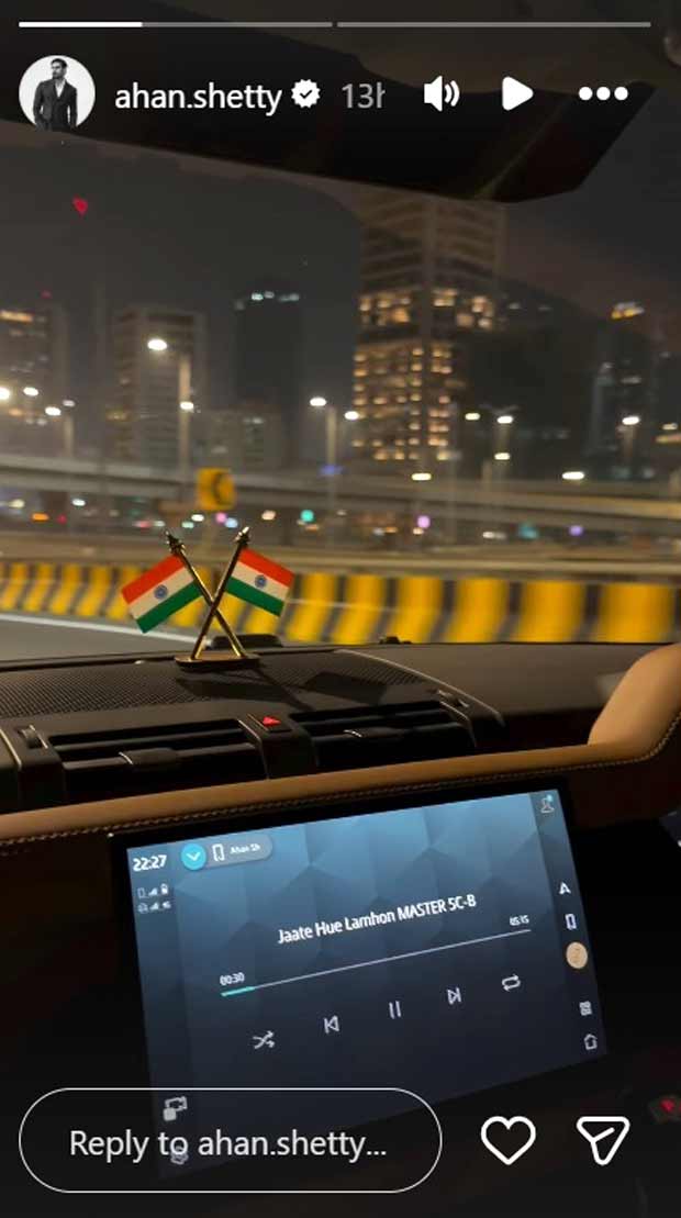 अहान शेट्टी ने बॉर्डर 2 से रूह कंपा देने वाला 'जाते हुए लम्हों' छेड़ा; प्रशंसकों को फिल्म के भावनात्मक मूल की एक झलक मिलती है