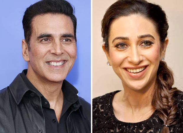 "Owns a flat in every Bandra building": Akshay Kumar jokes about Karisma Kapoor; actress hits back saying, "He owns the entire Juhu"