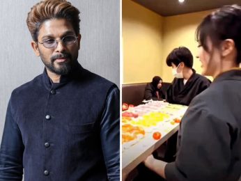 Allu Arjun gets a unique Sushi tribute in Japan; video from restaurant goes viral