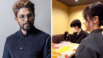Allu Arjun gets a unique Sushi tribute in Japan; video from restaurant goes viral