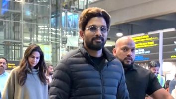 Allu Arjun’s arrival in Mumbai