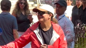 Amrita Arora spotted post voting