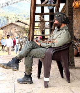 On The Sets Of The Movie Border 2