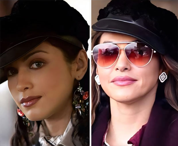Isha Koppikkar channels a hint of her Don character at the airport