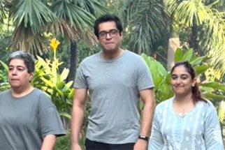 Junaid Khan & Ira Khan papped with their mom