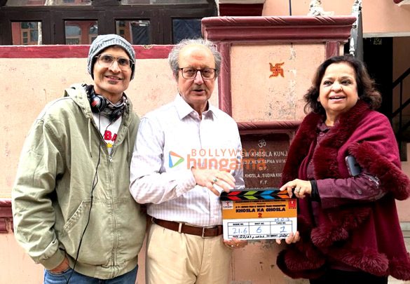 On The Sets Of The Movie Khosla Ka Ghosla 2