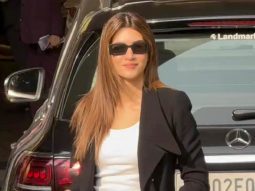 Kriti Sanon papped with rumoured boyfriend Kabir Bahia