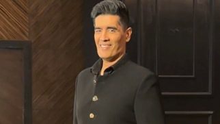 Manish Malhotra steals the spotlight in black at Nupur & Stebin Ben’s reception