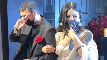 Mouni Roy & Talwiinder’s fun banter with paps at Nupur & Stebin Ben’s reception