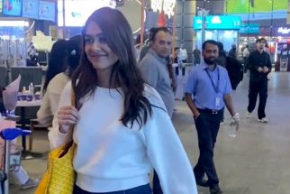 Mrunal Thakur papped with her sister at the airport
