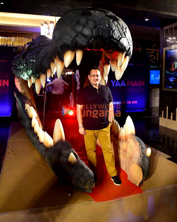 photos adarsh gourav shanaya kapoor aanand l rai and others grace the trailer launch of tu yaa main 6