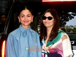 Photos: Alia Bhatt and Shaheen Bhatt snapped outside Krome Studio in Bandra
