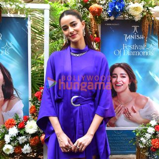 Photos: Ananya Panday snapped at Tanishq event in Juhu