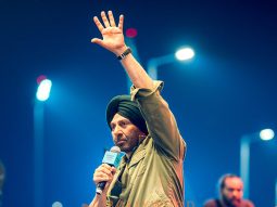 Photos: Border 2 team snapped with Indian Navy at Karwar Naval Base with INS Vikrant