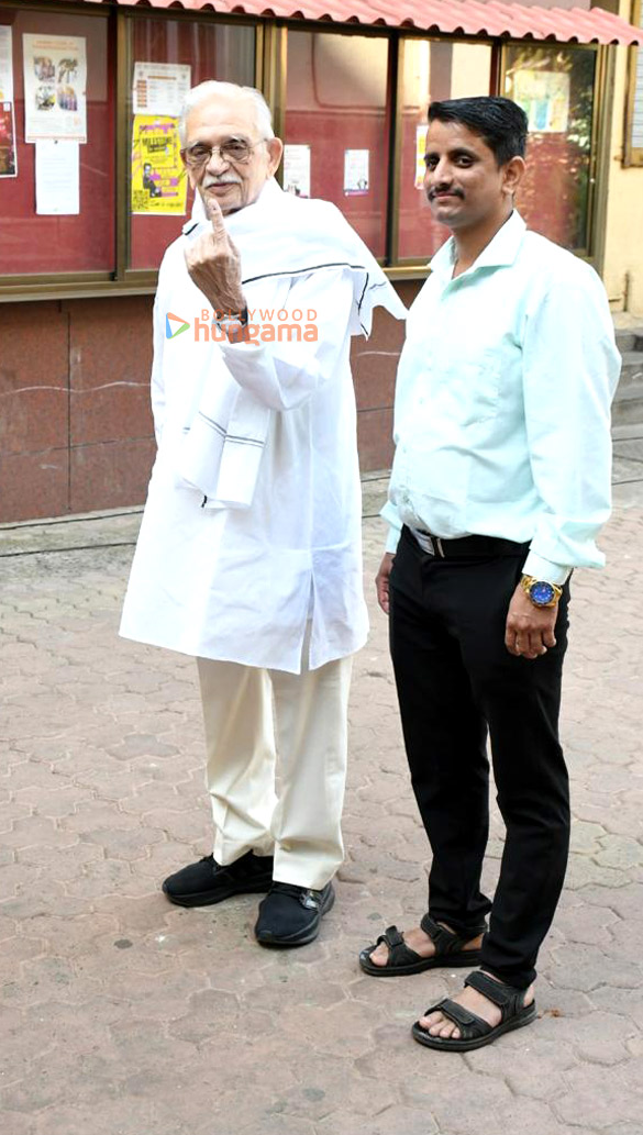 photos junaid khan ira khan kiran rao and others snapped outside voting booth in bandra 2